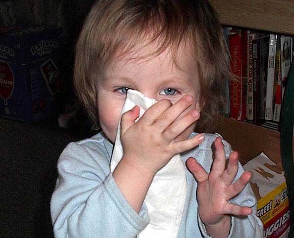 blow nose